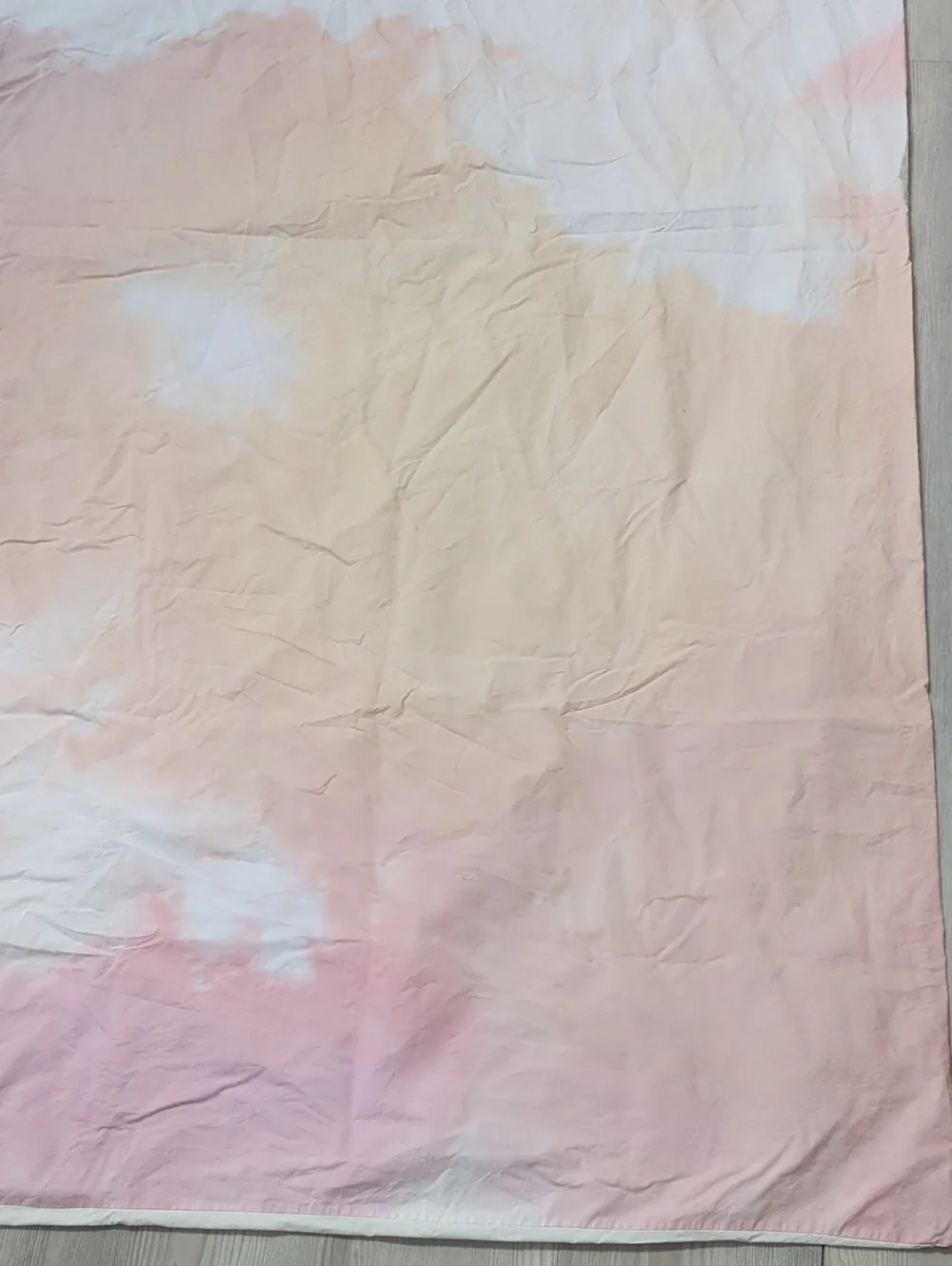 Pottery Barn Teen PBteen Full Queen Duvet Sham Pastel Watercolor Organic Cotton